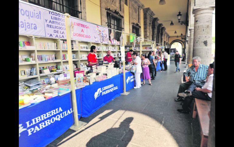La feria es organizada por la Sección Especializada en Librerías de la Canaco, en conjunto con el Ayuntamiento de Guadalajara. EL INFORMADOR /