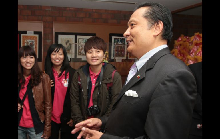 El embajador Andrea Sing Ying Lee (en la imagen) ya ha visitado el municipio de Mexquitic. ARCHIVO /