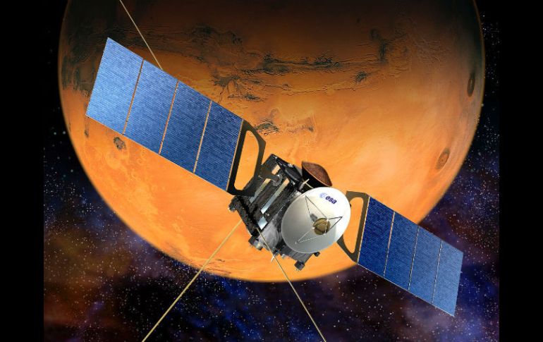Para celebrar los diez años de vida de la sonda, la Agencia Espacial Europea (ESA) ofrecerá el lunes una rueda de prensa. AFP /