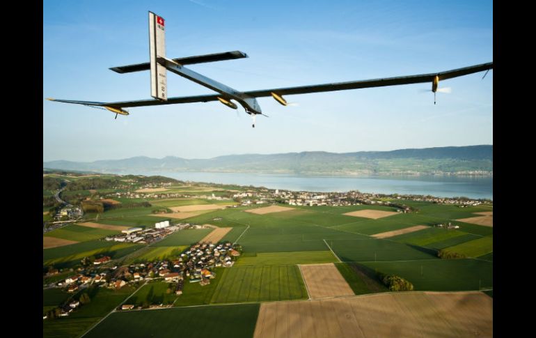 Avión solar cruzará todo Estados Unidos. ARCHIVO /
