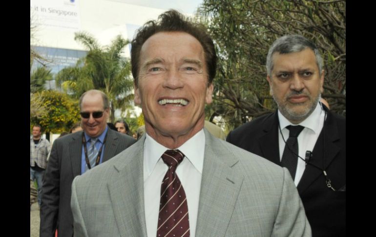 Schwarzenegger asegura sentirse muy contento de que los estudios lo quieran para ''Terminator 5''. NTX /