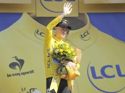Chris ya es el virtual ganador del Tour de Francia. EFE /