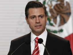 El Presidente Peña Nieto busca avanzar en la construcción de una frontera dinámica, segura y competitiva. ARCHIVO /
