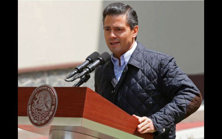 Brindarán atención a las demandas de la población, asegura Enrique Peña Nieto. ESPECIAL /