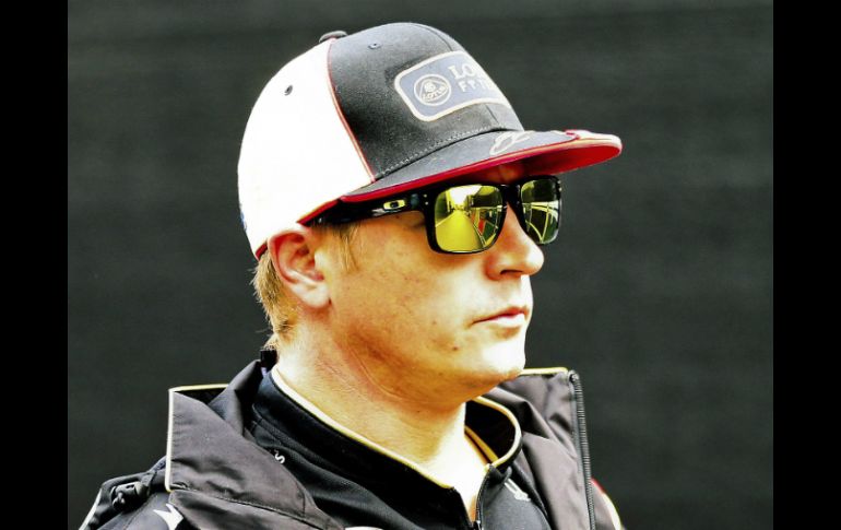 Kimi es uno de los favoritos para cambiar de escudería, para unirse a Vettel. EFE /