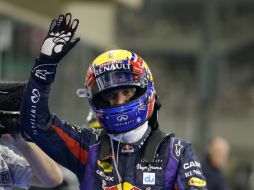 Webber superó a su jefe de filas, Sebastián Vettel, con un tiempo apenas una décima más rápido. AFP /