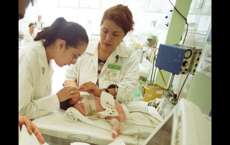 La bebé es trasladada a un hospital de Bogotá donde fue incubada inmediatamente. ARCHIVO /