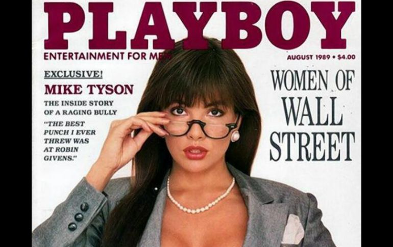 Apareció en la portada de Playboy en 1990. ESPECIAL /