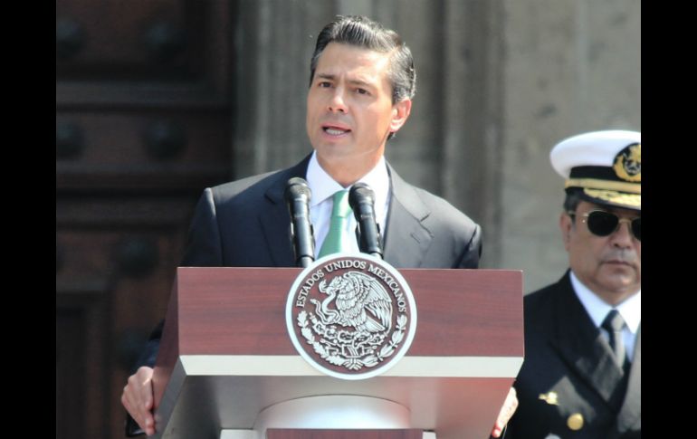 Peña afirma que México tiene todo para ser un país incluyente y con responsabilidad global. NTX /