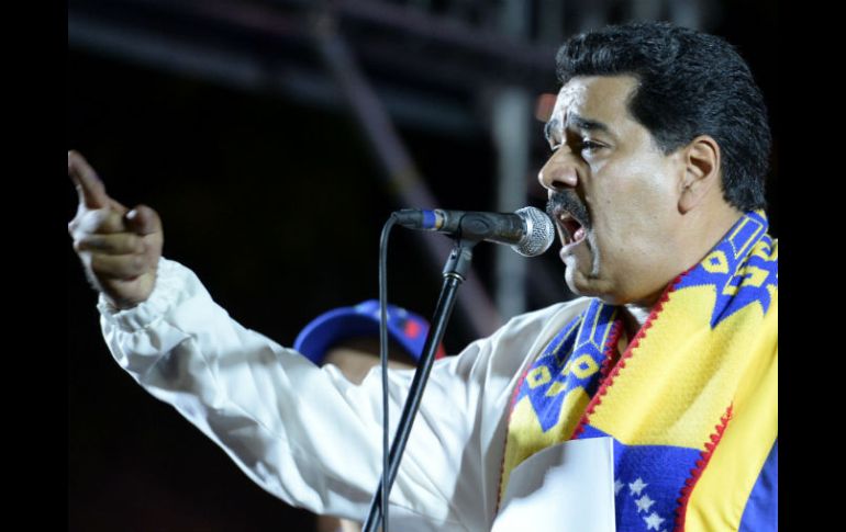 Nicolás Maduro negó el carácter de plebiscito que la oposición quiso atribuirle a estos comicios. AFP /
