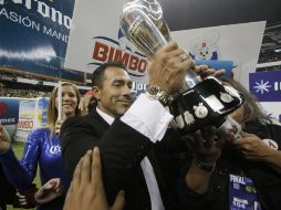 Matosas señaló que por haber alcanzado todos los objetivo, tendrá que 'volver a negociar' su contiuinidad al frente de León. AFP /