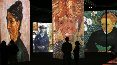 'Van Gogh en su taller' en el Museo Van Gogh de Amsterdam fue una de las más importantes. ARCHIVO /