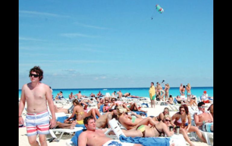 Cancún dispone de 30,608 habitaciones hoteleras.EE  /