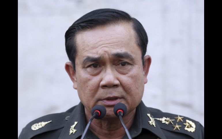 El jefe del ejército Prayuth Chan-ocha considera que la puerta no está abierta ni cerrada. ARCHIVO /
