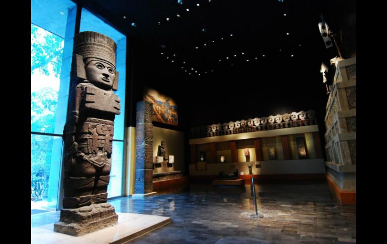 Sala tolteca del Museo de Antropología e Historia. ARCHIVO /