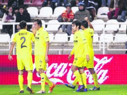 El Villarreal se mantiene en la sexta posición del futbol español, la última plaza que obtiene boleto para disputar la Europa League EFE /