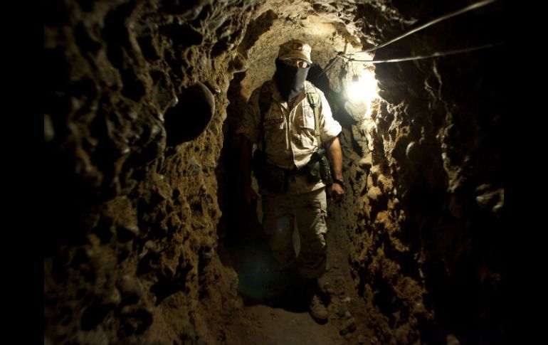 La Patrulla Fronteriza indica que desde 2008 se han encontrado más de 75 túneles en la frontera. ARCHIVO /