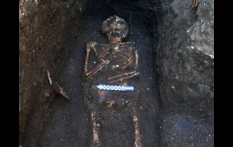 El hallazgo permite conocer algunas características de la vida en Tepoxtlán en los primeros siglos de la Colonia. Foto: INAH. ESPECIAL /