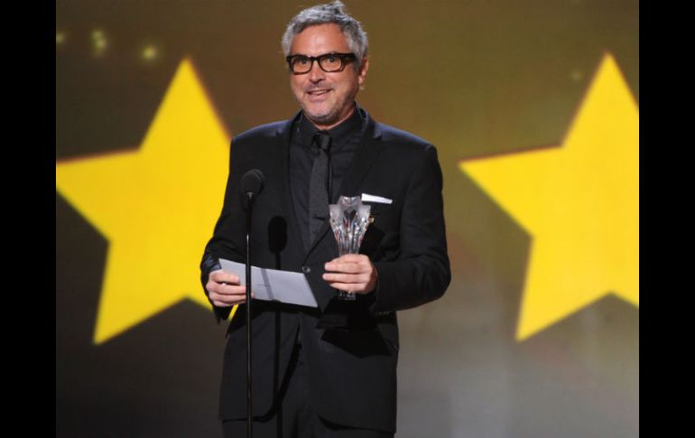 Alfonso Cuarón ganó el premio de la crítica. ARCHIVO /