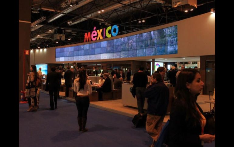 La Feria Internacional de Turismo, donde participa México, se celebra en Madrid desde el 22 al 26 de enero. ARCHIVO /