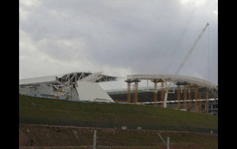 El proyecto de inversión presentado por Brasil ante la FIFA en 2007 apuntaba un costo de 1.100 mdd para estadios. ARCHIVO /