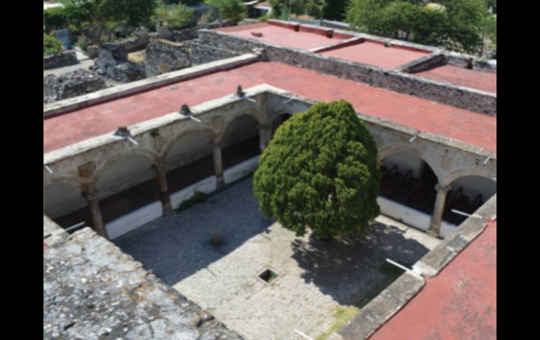 El ex Convento de la Purificación de Santa María Tepapayeca, fue erigido en 1550 en Puebla. ESPECIAL /