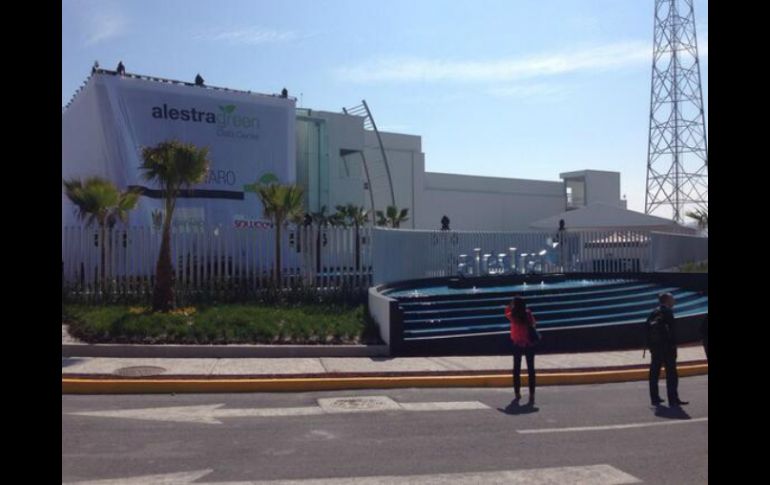 El centro de datos comenzó su construcción en abril de 2013. Imagen tomada de @info_EnriqueE. ESPECIAL /