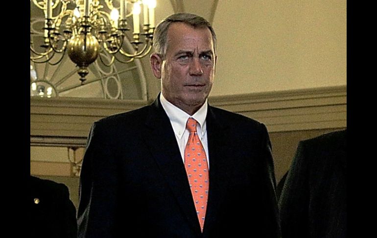John Boehner, el presidente de la cámara baja. AFP /