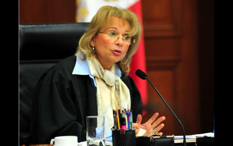 La ministra, Olga Sánchez Cordero, dejó sin efectos el fallo del juez local y así el IFT pudo discutir el asunto. ARCHIVO /