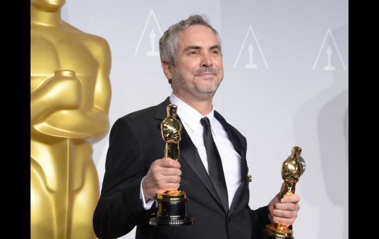 Alfonso Cuarón, es quien se ha distinguido con un Globo de Oro y el premio Oscar por Mejor Dirección. AFP /
