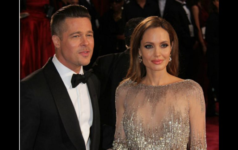 Jolie, quien acompañó a Brad Pitt a la entrega 86 del Oscar, destacó que ha tenido empatía con extraños a través de su experiencia. ARCHIVO /