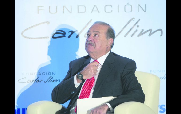 Telefonía. Carlos Slim, titular del Grupo Carso, al que pertenece Telmex. AFP /