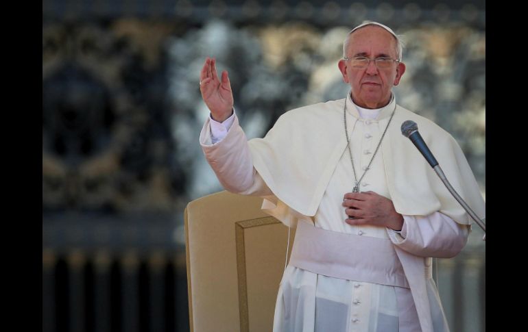 Jorge Mario Bergoglio cumple hoy un año como Papa en el Vaticano. ARCHIVO /