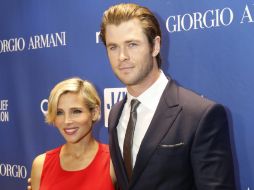 Los hijos del protagonista de 'Thor', Hemsworth y de su esposa la modelo Elsa Pataky, nacieron en Los Angeles. AP /