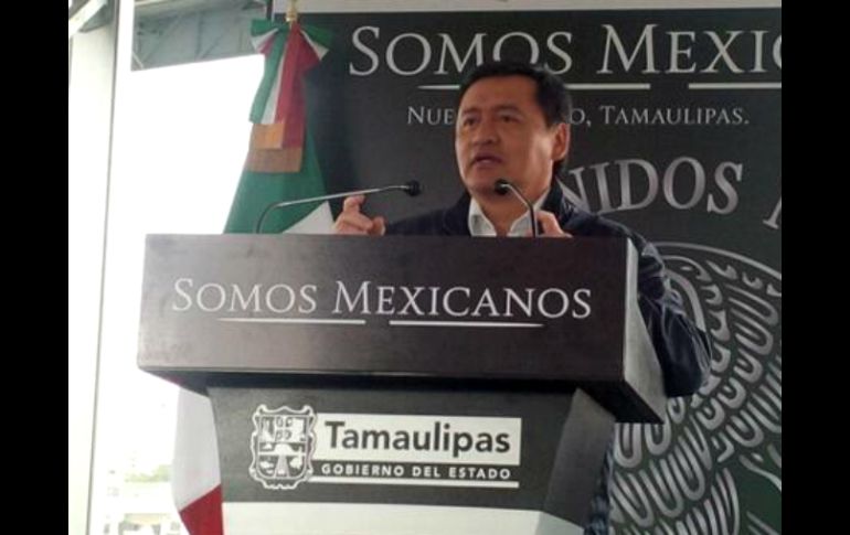Osorio Chong presenta el programa 'Somos Mexicanos' que Mexicanos regresen al país en las mejores condiciones. TOMADA DE @JorgeJuraidin  /