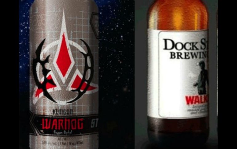 'Klingon Warnog' y 'Walker' son las nuevas bebidas que saldrán al mercado. ESPECIAL /