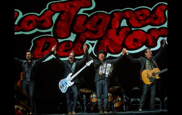 El conjunto ofreció al público los corridos que los han convertido en uno de los grupos más reconocidos del mundo en su género musical. NTX /
