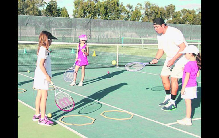 Dentro del plan del Code es que las instalaciones panamericanas de tenis se utilicen más para el desarrollo de nuevo talento. ESPECIAL /