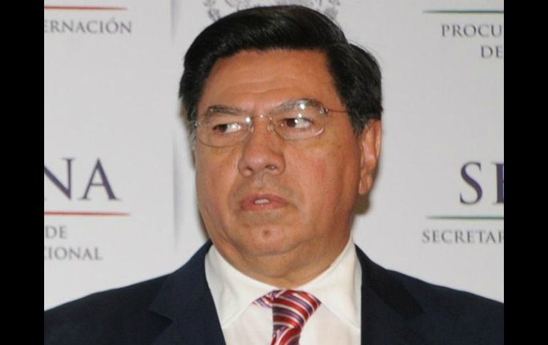 El alcalde con licencia de Tepalcatepec no cree que el ex secretario de Gobierno (foto) ''se haya prestado a pactar con criminales''. ARCHIVO /