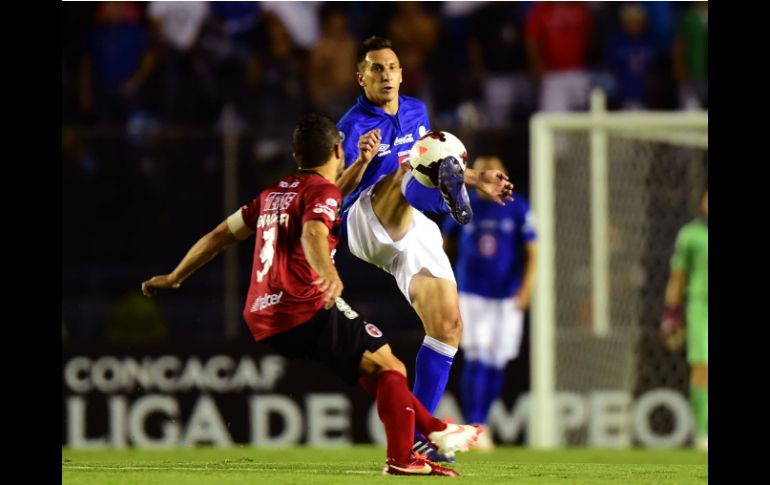 Con este resultado Cruz Azul jugará la final de la Liga de Campeones de la Concacaf. AFP /