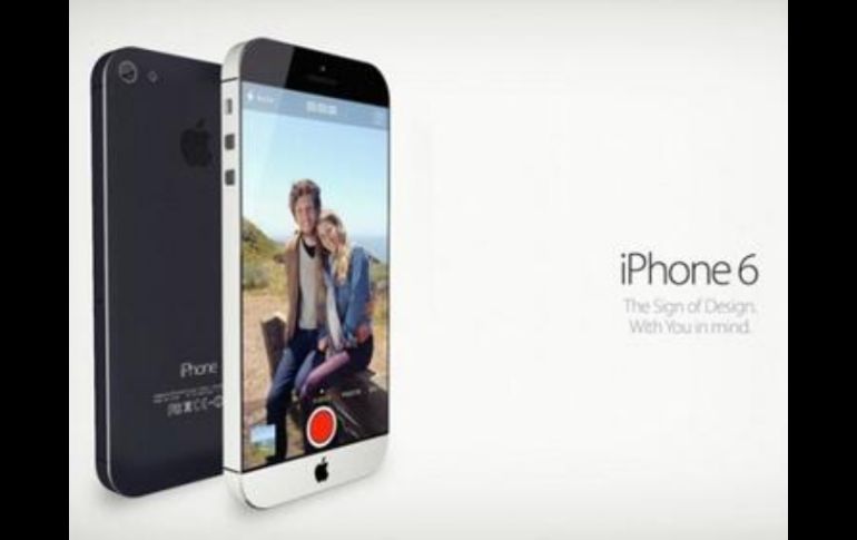 Varias imágenes se han filtrado en redes sociales sobre lo que sería la nueva imágen del Iphone 6. ESPECIAL /