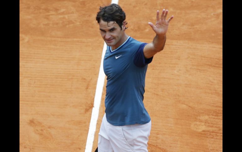 Federer disputará la semifinal número 50 en un Masters 1000. AFP /