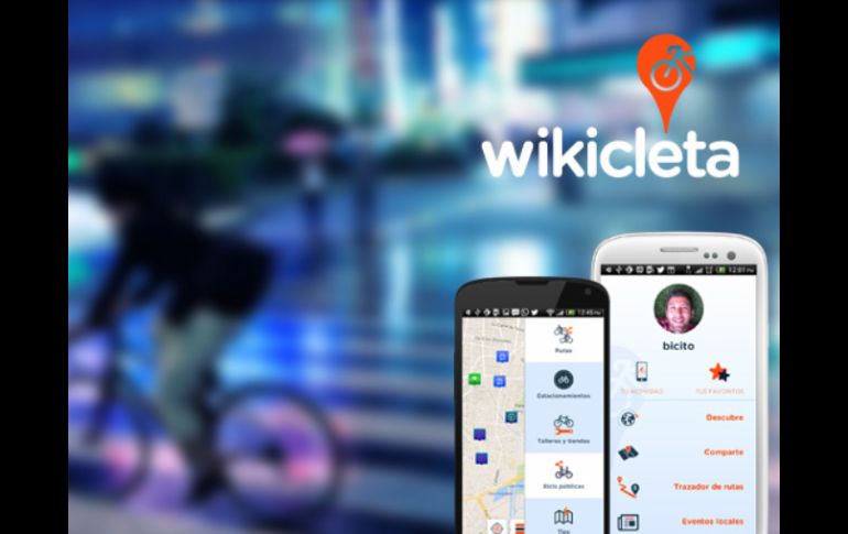 'Wikicleta' es una app para ciclistas urbanos. ESPECIAL /