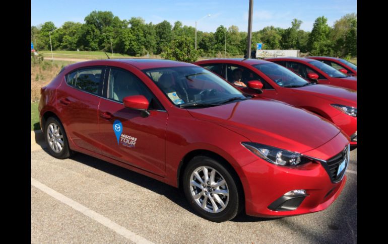 La caravana de Mazda sigue sorprendiendo a su paso por los Estados Unidos.  /