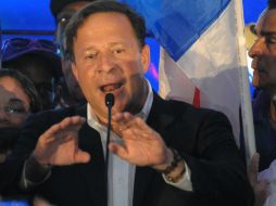 Juan Carlos Varela es proclamado presidente electo de Panamá. EFE /