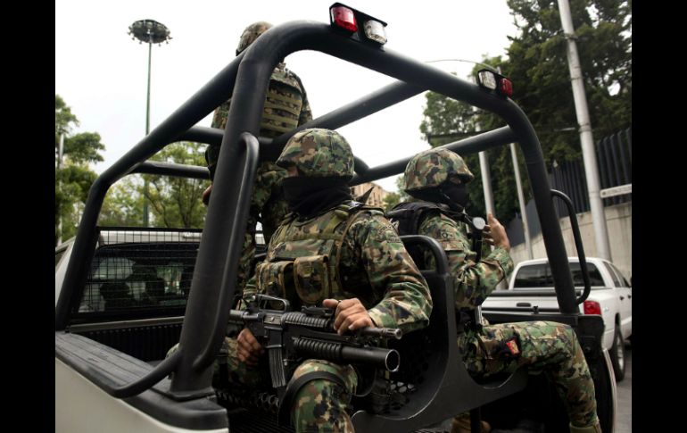 El Grupo Coordinación Tamaulipas logra decomisar armas de fuego. ARCHIVO /