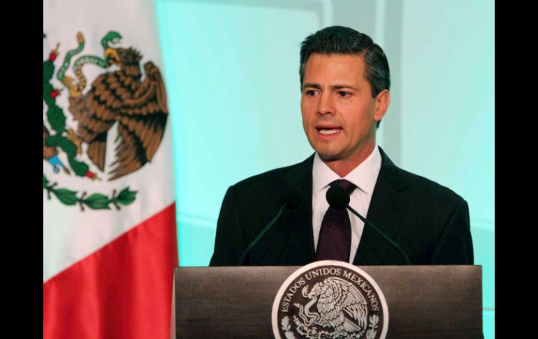 Peña Nieto destaca que el derecho a las tecnologías de la información y comunicación es un derecho constitucional. ARCHIVO /
