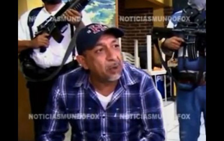 Mediático. Servando Gómez Martínez, en una entrevista concedida a Mundo Fox. ESPECIAL /