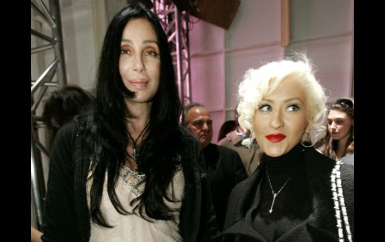 En 2010, la también actriz regresó al cine con la película Burlesque, al lado de Christina Aguilera. ARCHIVO /