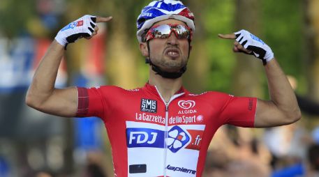 Bouhanni ya había ganado en Bari y Foligno, dentro del Giro 2014. AFP /